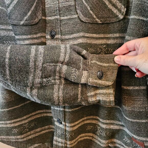 Jachs New York Sherpa Lined Wool Blend Coat Size XL Fleece Western Cowboy - Picture 5 of 13